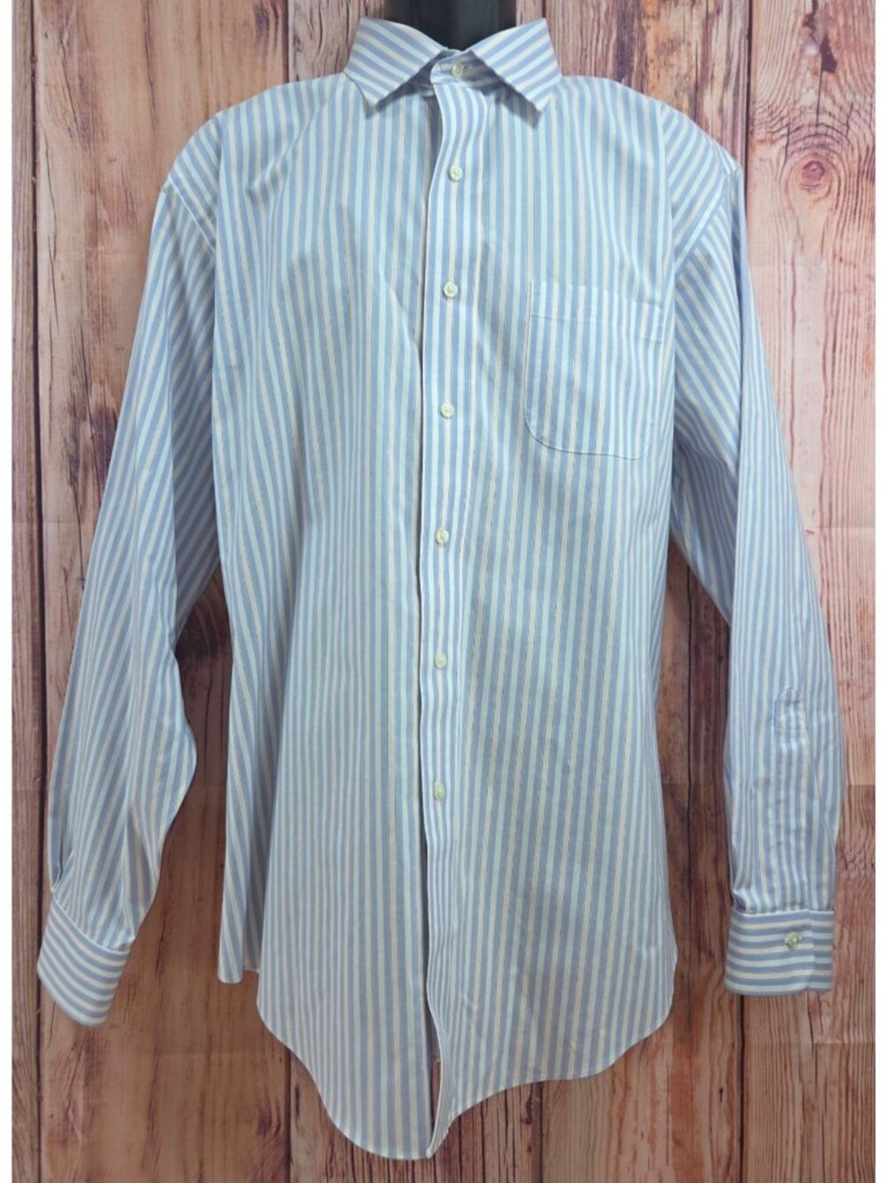 Brooks Brothers Traditional Fit Non-Iron Dress Shirt 16.5/36 Large